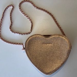 Ted Baker Amellie Heart Rose Gold Crossbody Bag